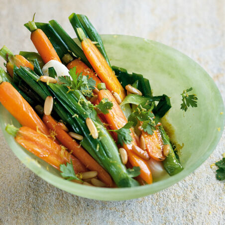 Gedünstetes Frühlingsgemüse Gedünstetes Frühlingsgemüse