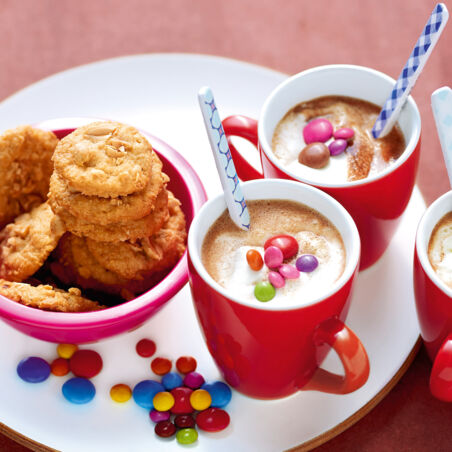 Heiße Schokolade mit Sahne Heiße Schokolade mit Sahne