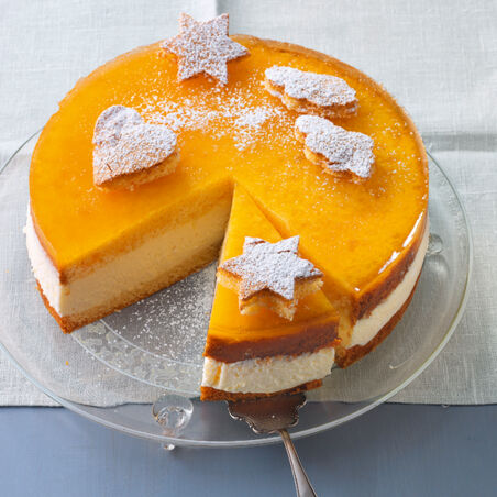 Joghurt-Torte mit Maracuja Joghurt-Torte mit Maracuja