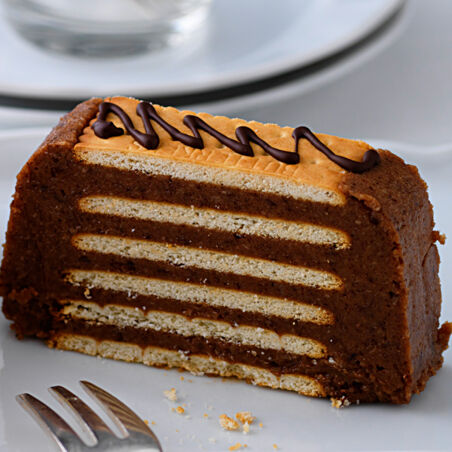 Nugat-Keks-Schnitten Nugat-Keks-Schnitten