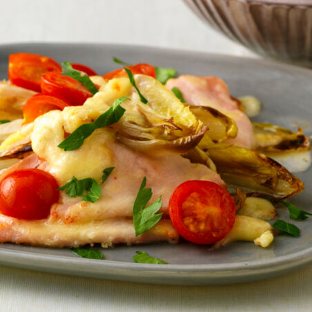 Überbackener Chicorée Überbackener Chicorée