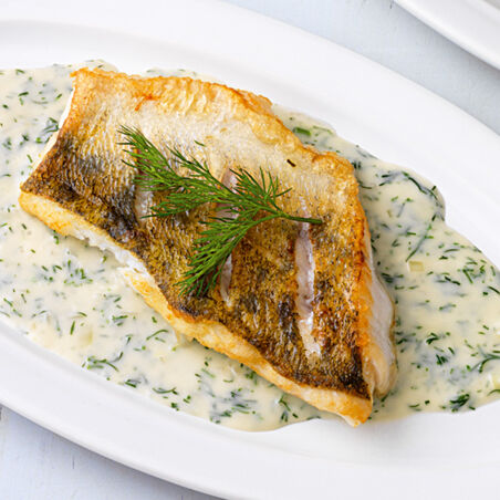 Zander in Dill-Sauce Zander in Dill-Sauce