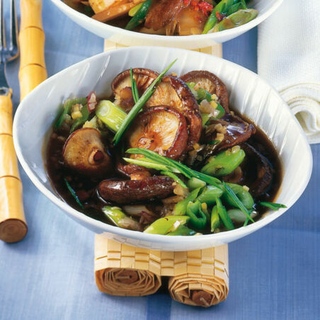 Shiitake-Pilze in Austernsauce Shiitake-Pilze in Austernsauce