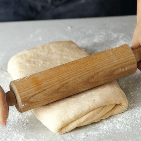 Gefüllte Brotstrudelstreifen Gefüllte Brotstrudelstreifen