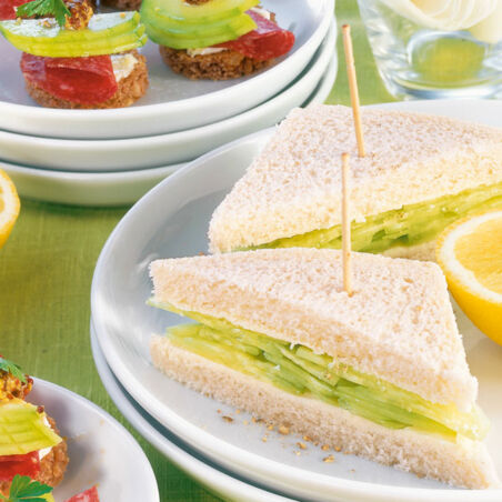 Gurkensandwiches Gurkensandwiches