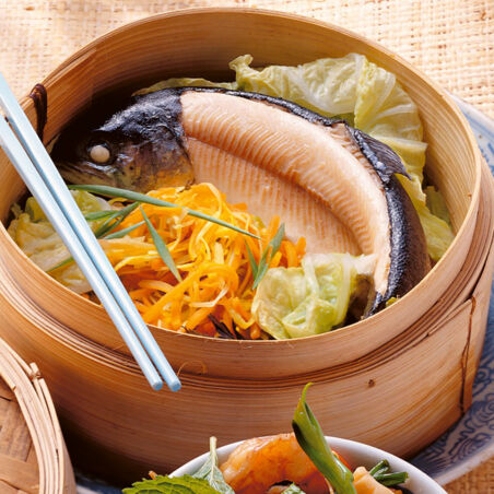 Gedämpfte Forellen Gedämpfte Forellen