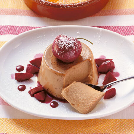 Panna cotta mit Espresso Panna cotta mit Espresso