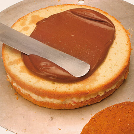 Biskuittorte mit Cremefüllung Biskuittorte mit Cremefüllung