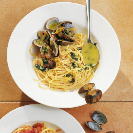Spaghetti mit Venusmuscheln Spaghetti mit Venusmuscheln