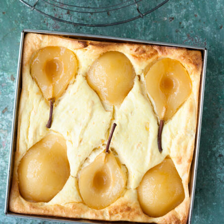 Birnen-Käsekuchen Birnen-Käsekuchen