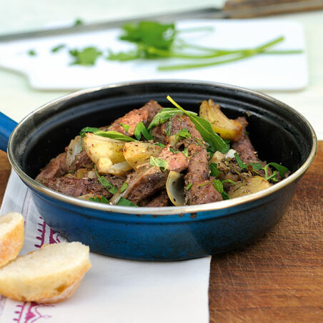 Kräuter-Knoblauch-Leber Kräuter-Knoblauch-Leber