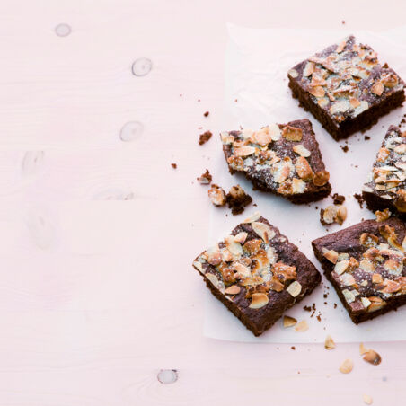 Mandel-Marzipan-Brownies Mandel-Marzipan-Brownies
