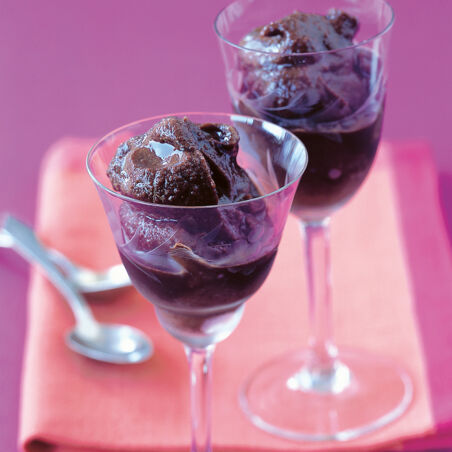 Schokoladensorbet Schokoladensorbet