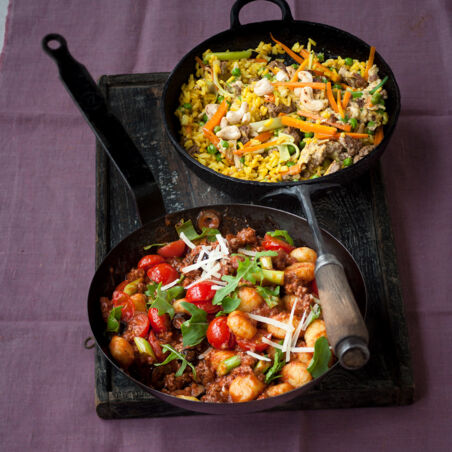 Knuspriger Curry-Bratreis Knuspriger Curry-Bratreis