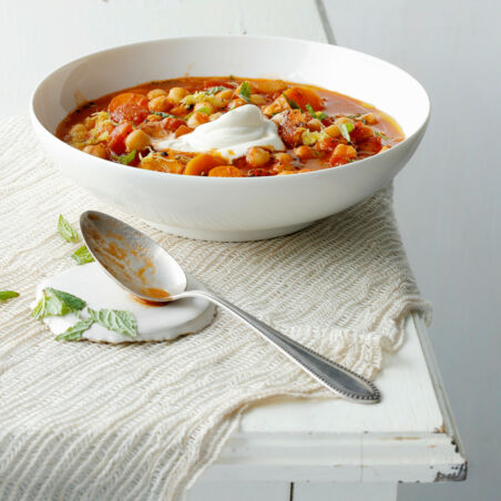 Kichererbsen-Tomaten-Suppe Kichererbsen-Tomaten-Suppe