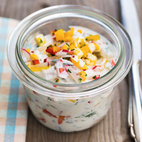 Bunter Kräuterquark Bunter Kräuterquark