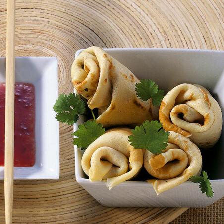 Crêpes-Röllchen Crêpes-Röllchen