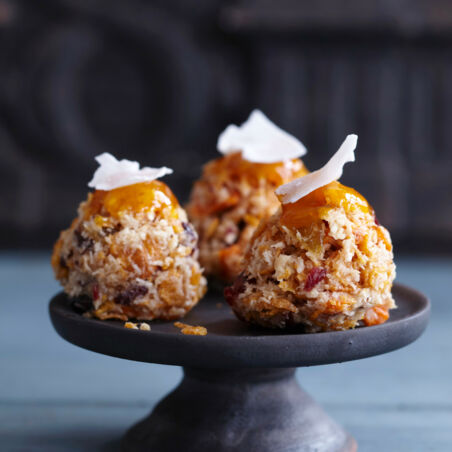 Frucht-Kokos-Hütchen Frucht-Kokos-Hütchen