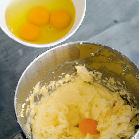 Vanille-Rührteig Vanille-Rührteig