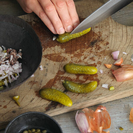 Klassisches Steaktatar Klassisches Steaktatar