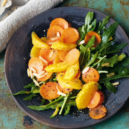 Möhren mit Orangen und Harissa Möhren mit Orangen und Harissa