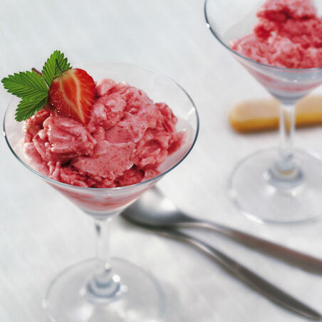 Erdbeersorbet Erdbeersorbet