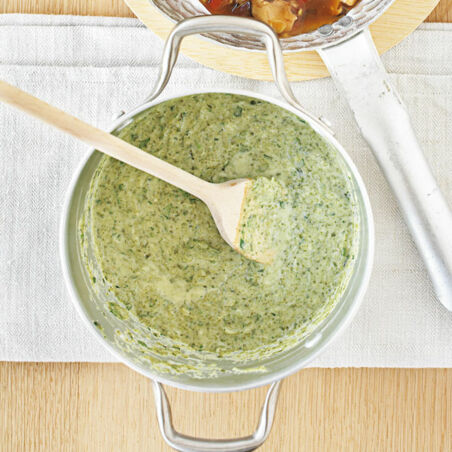 Zucchini-Lauch-Sauce Zucchini-Lauch-Sauce