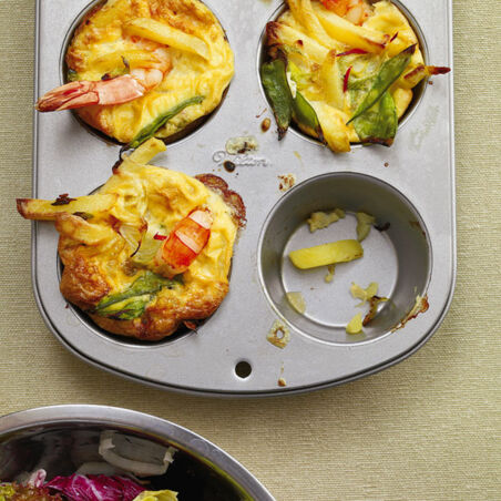 Tortillitas mit Garnelen Tortillitas mit Garnelen