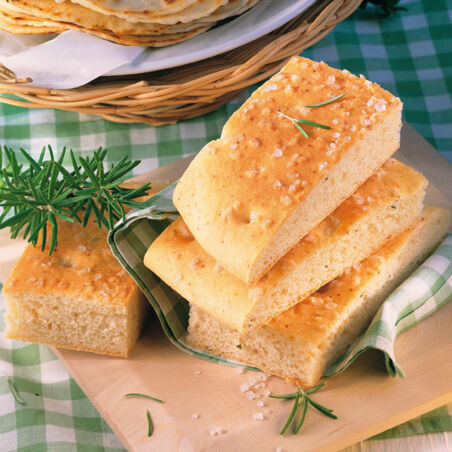 Fladenbrot mit Rosmarin Fladenbrot mit Rosmarin