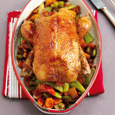 Ente mit Süsskartoffelfüllung Ente mit Süsskartoffelfüllung