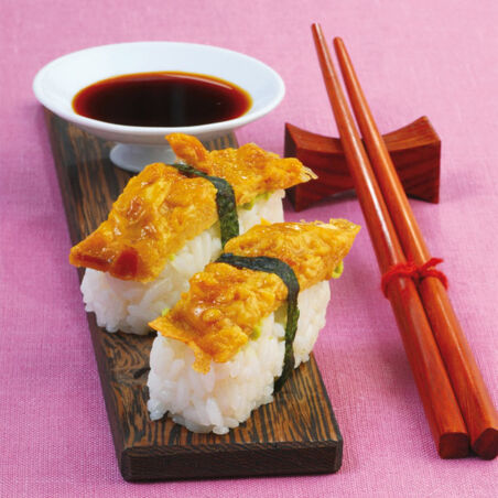Sushi mit Tamago Sushi mit Tamago
