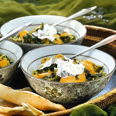 Huhn in Spinatsauce Huhn in Spinatsauce