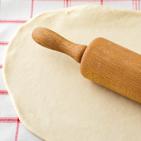 Ausgezogener Apfelstrudel Ausgezogener Apfelstrudel