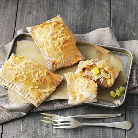 Flammkuchen-Taschen Flammkuchen-Taschen