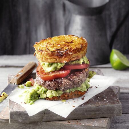 Süßkartoffel-Burger Süßkartoffel-Burger