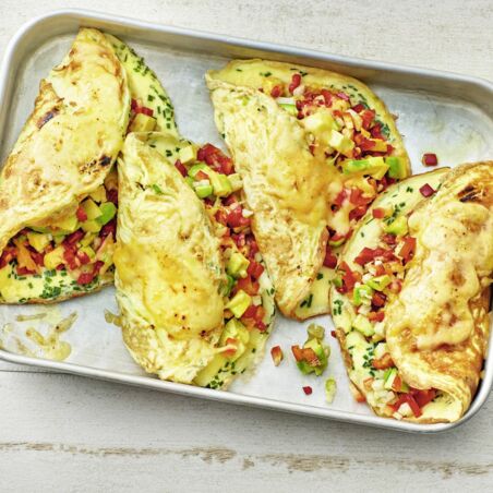 Überbackene Omeletts Überbackene Omeletts
