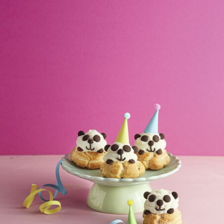 Pandabären-Windbeutel Pandabären-Windbeutel