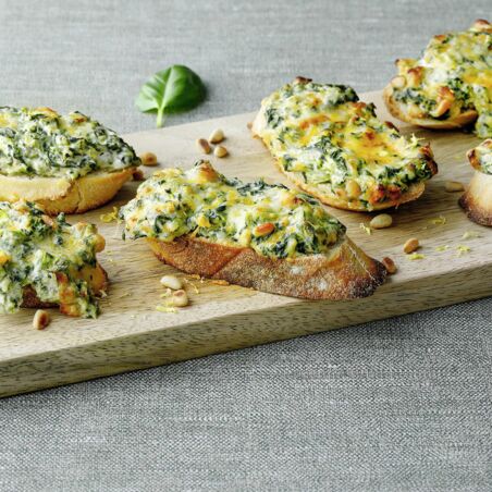 Gratinierte Crostini Gratinierte Crostini