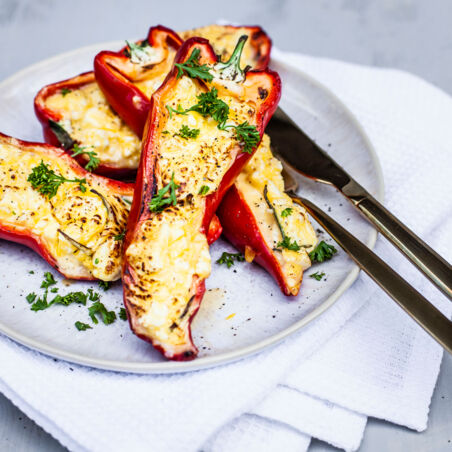 Gefüllte Spitzpaprika Gefüllte Spitzpaprika