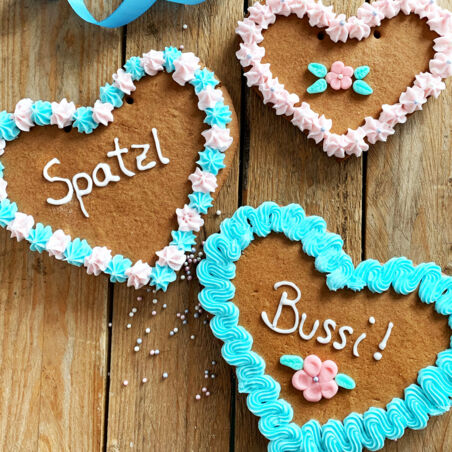 Lebkuchenherzen Lebkuchenherzen