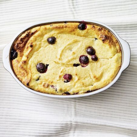 Skyr-Auflauf-Heidelbeeren Skyr-Auflauf-Heidelbeeren