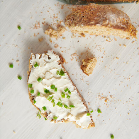 Irisches Soda-Bread mit Frischkäse Irisches Soda-Bread mit Frischkäse