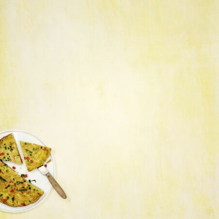 Bunte Nudelfrittata Bunte Nudelfrittata