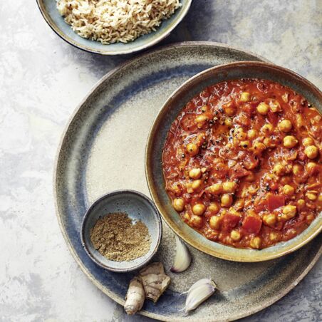 Indisches Kichererbsencurry Indisches Kichererbsencurry