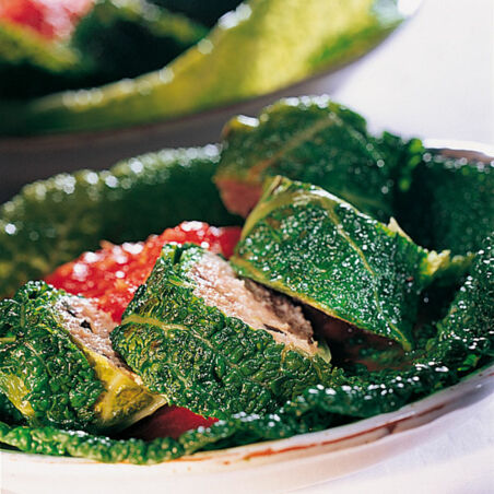 Wirsing-Rouladen Wirsing-Rouladen