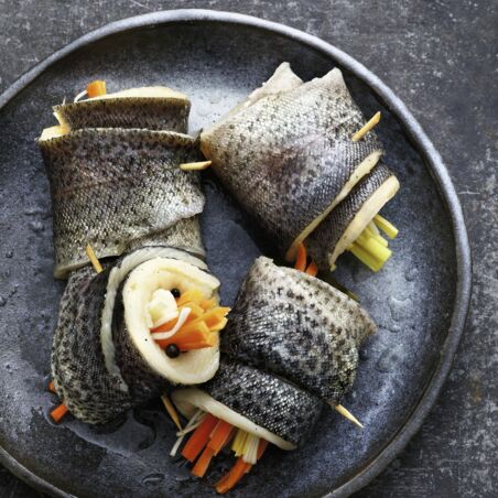 Bachforellen-Rollmops Bachforellen-Rollmops