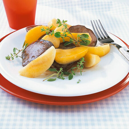 Putenleber mit Äpfeln Putenleber mit Äpfeln