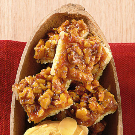 Pekannuss-Schnitten Pekannuss-Schnitten