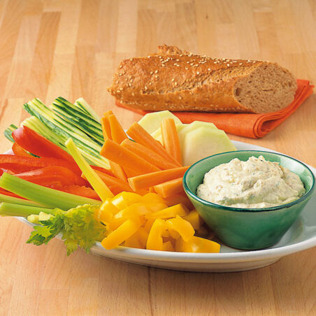 Gemüsesticks mit Dip Gemüsesticks mit Dip