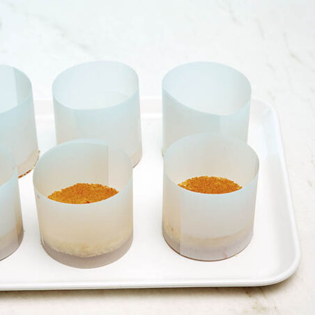 Quark-Törtchen mit Himbeeren Quark-Törtchen mit Himbeeren